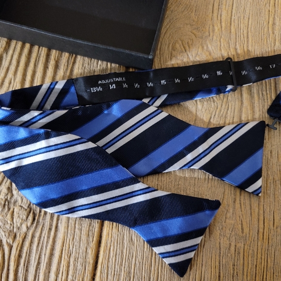 Campio Moda 100%Silk Bowtie - Picture 3 of 4